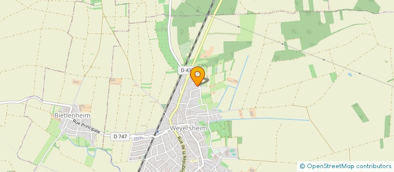 localisation de l'entreprise CYSESIS à WEYERSHEIM