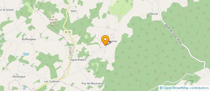 localisation de l'entreprise CYSET  CHATEAUNEUF-LA-FORET