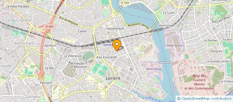 localisation de l'entreprise CYSO  LORIENT