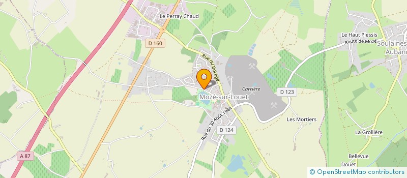 localisation de l'entreprise CYT'HOME  MOZE-SUR-LOUET