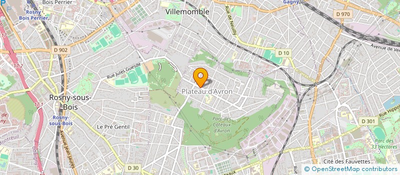localisation de l'entreprise CYTAIL SERVICES à NEUILLY-PLAISANCE
