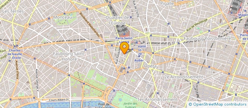 localisation de l'entreprise CYTHERE  PARIS