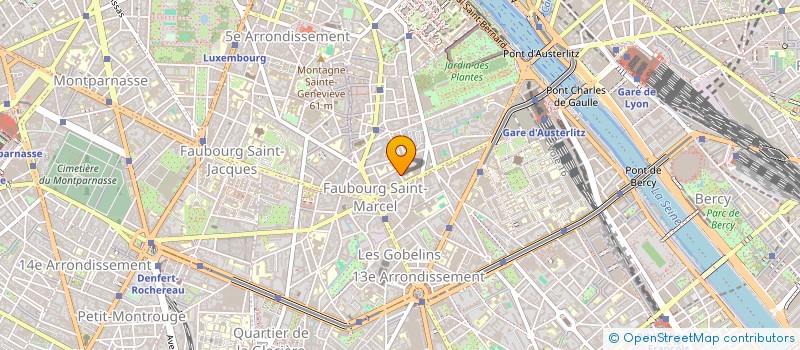 localisation de l'entreprise CYTHERE INDUSTRIE SERVICE RECHERCHE  PARIS
