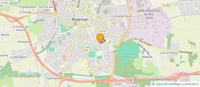 localisation de l'entreprise CYTHOS TECHNOLOGIES  PLOERMEL