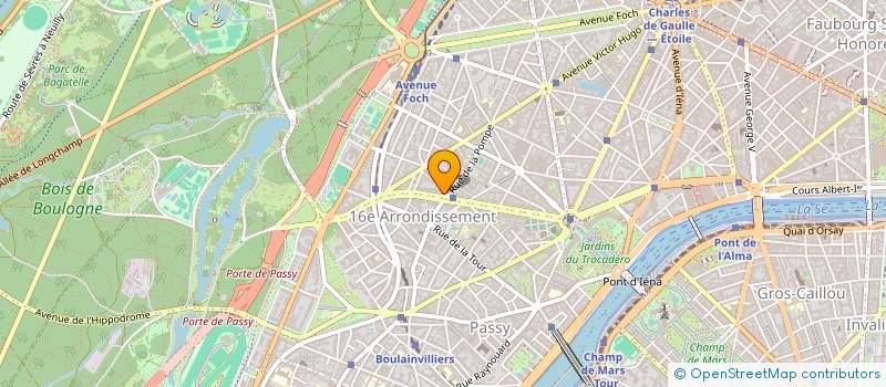 localisation de l'entreprise CYV DEV à NEUILLY-SUR-SEINE