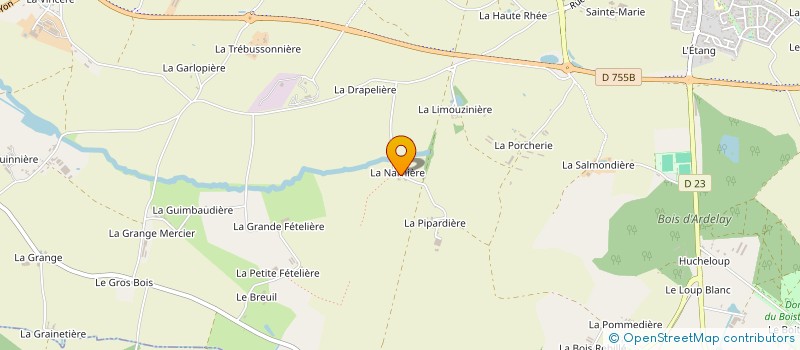 localisation de l'entreprise CYV FAMILY à HERBIERS (LES)