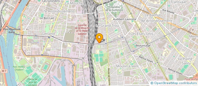 localisation de l'entreprise CYVATHET  LYON