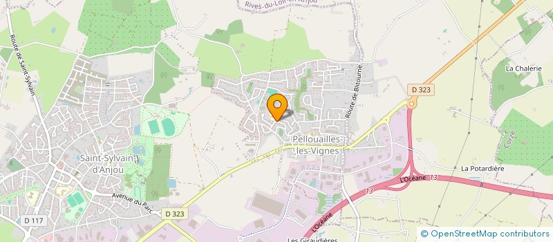 localisation de l'entreprise CYVI IMMO  VERRIERES-EN-ANJOU