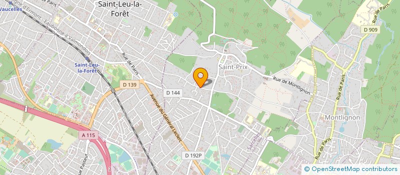 localisation de l'entreprise CYWA à SAINT-PRIX