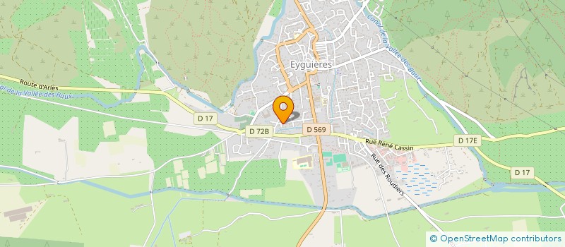 localisation de l'entreprise CYWAKE à EYGUIERES