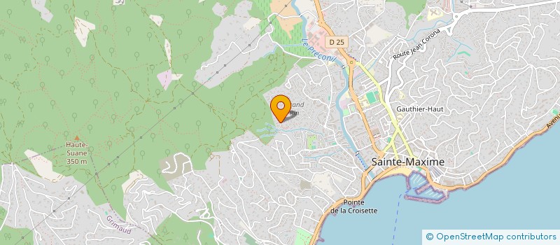 localisation de l'entreprise CYZ à SAINTE-MAXIME