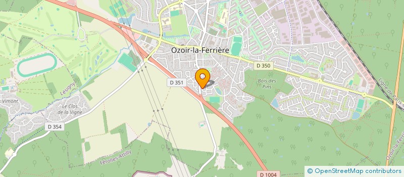 localisation de l'entreprise CYZONE  OZOIR-LA-FERRIERE