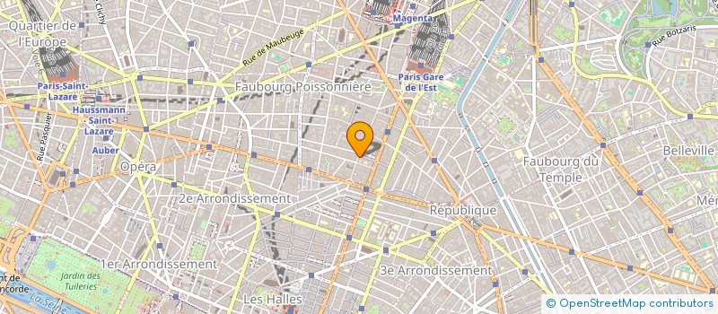 localisation de l'entreprise CZ  PARIS