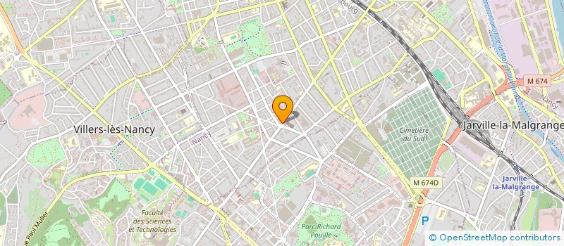 localisation de l'entreprise CZ'ARTS  NANCY