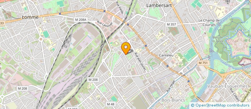 localisation de l'entreprise CZ CORP à LILLE