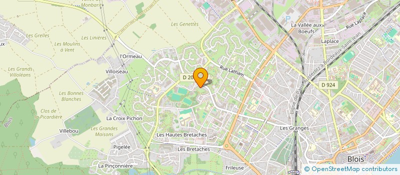 localisation de l'entreprise CZ CORPORATE  BLOIS