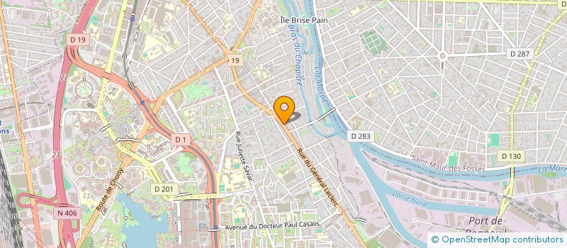 localisation de l'entreprise CZ CRETEIL  CRETEIL