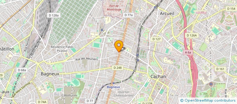 localisation de l'entreprise CZ DIGITAL SOLUTIONS à BAGNEUX