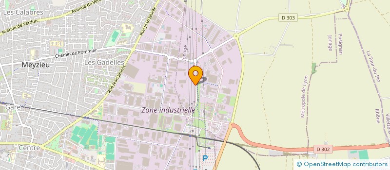 localisation de l'entreprise CZ DISTRIBUTION  JONAGE