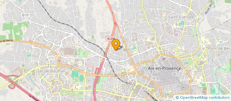 localisation de l'entreprise CZ INVEST à AIX-EN-PROVENCE