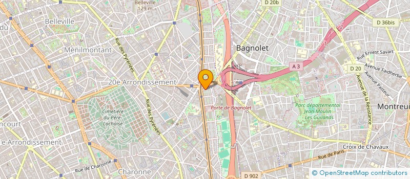 localisation de l'entreprise CZ SERVICES  PARIS