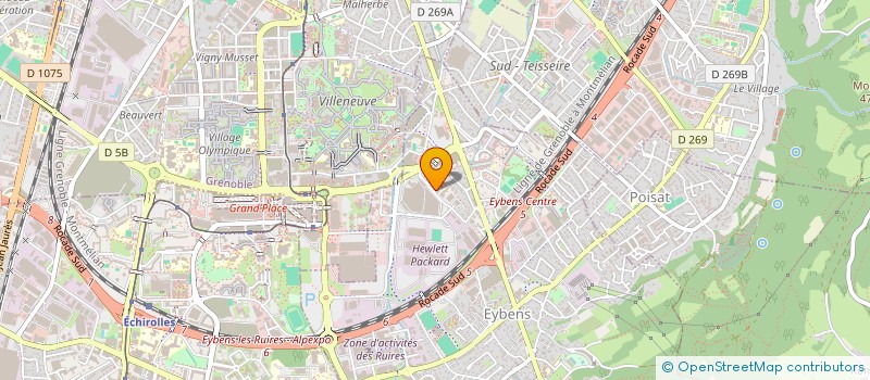 localisation de l'entreprise CZAN à EYBENS