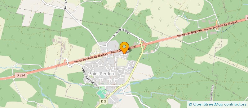 localisation de l'entreprise CZAPLICKI  SAINT-PERDON