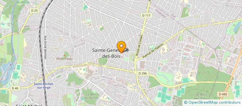 localisation de l'entreprise CZD à SAINTE-GENEVIEVE-DES-BOIS