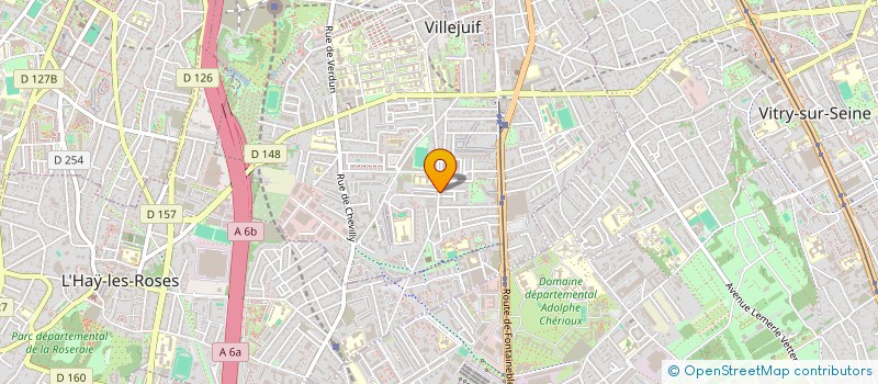 localisation de l'entreprise CZECH IN à VILLEJUIF