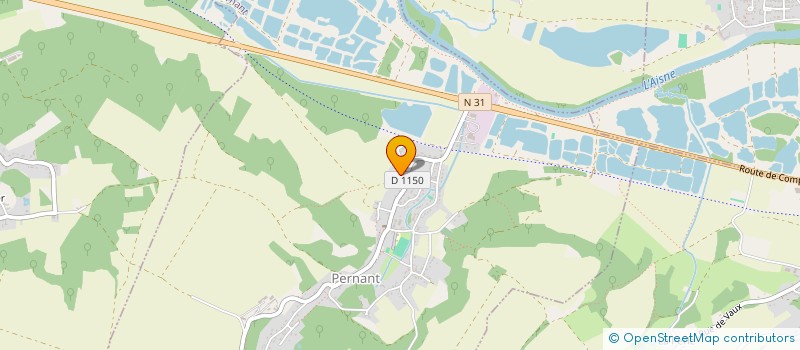 localisation de l'entreprise CZENSZ ET ZBIKOWSKI  PERNANT