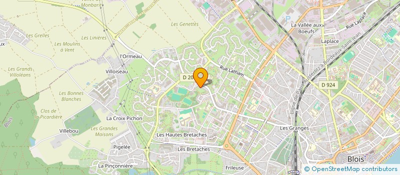 localisation de l'entreprise CZL MANAGEMENT & SERVICES  BLOIS