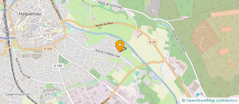 localisation de l'entreprise CZMAY  HAGUENAU