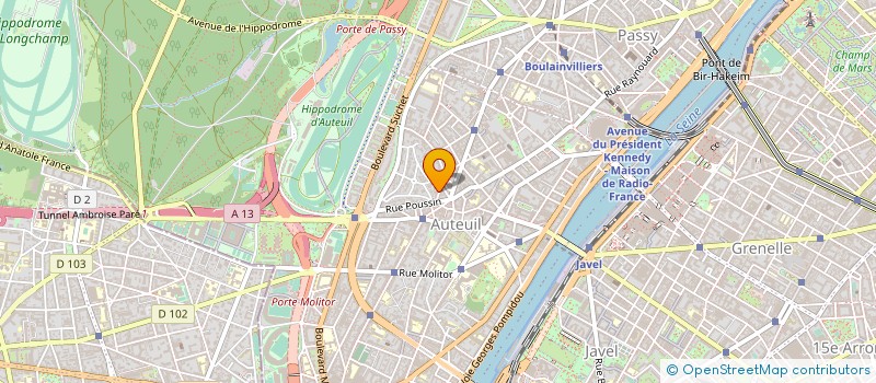 localisation de l'entreprise CZP  PARIS