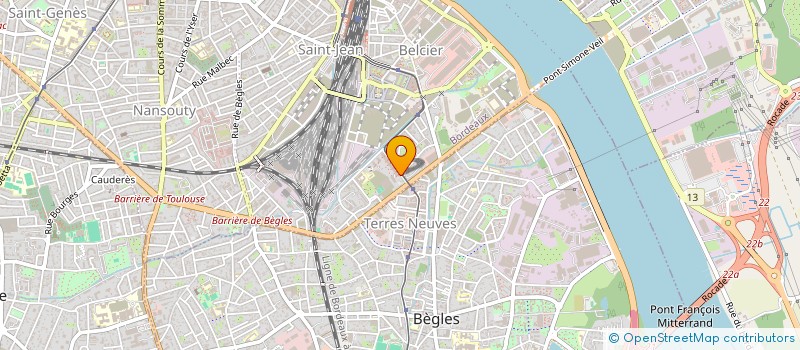 localisation de l'entreprise CZXN à BORDEAUX