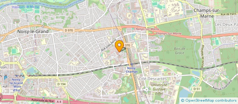 localisation de l'entreprise D. 12 NETTOYAGE AUTOMOBILE  NOISY-LE-GRAND