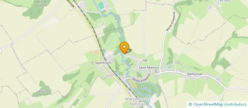 localisation de l'entreprise D.2C  ROELLECOURT