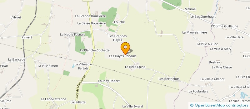 localisation de l'entreprise D 2I  MEDREAC