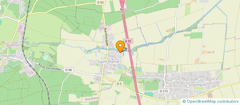 localisation de l'entreprise D'59 VON MEDDELBARIGE  SAINT-PIERRE