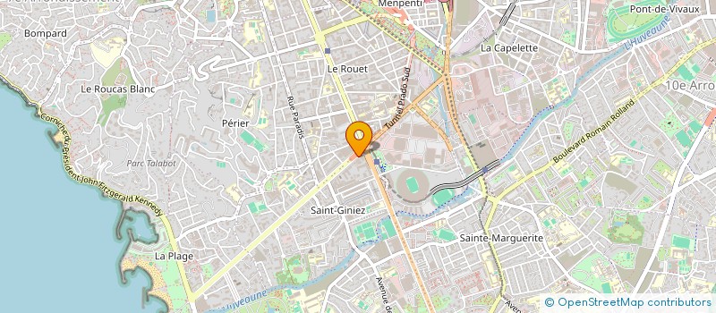 localisation de l'entreprise D 87 à MARSEILLE