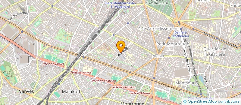 localisation de l'entreprise D & A à PARIS