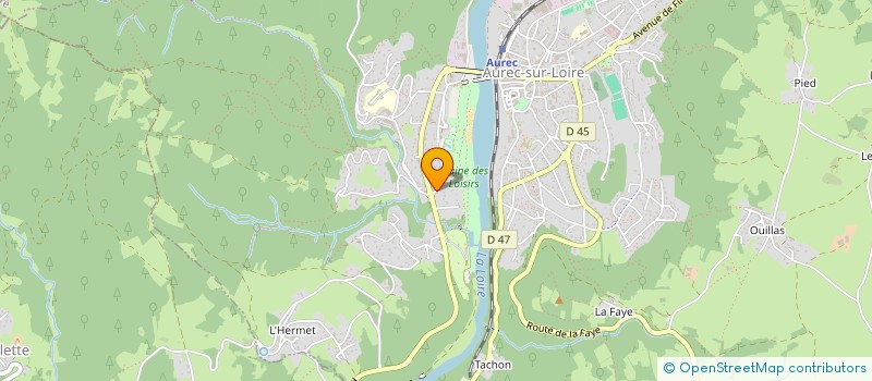 localisation de l'entreprise D & A  SAINT-NIZIER-DE-FORNAS