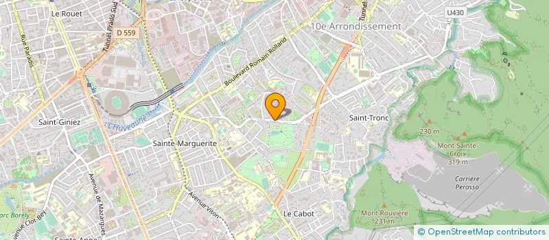 localisation de l'entreprise D A B à MARSEILLE
