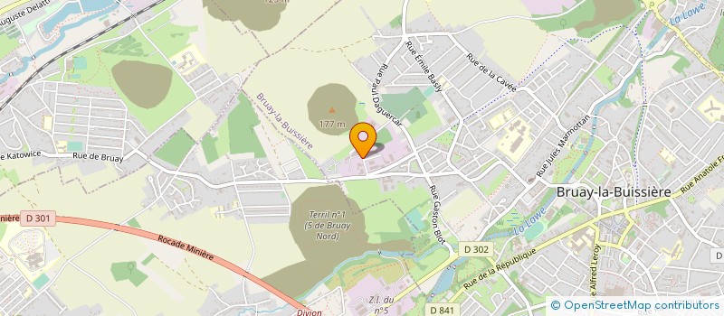 localisation de l'entreprise D A B CONSTRUCTIONS  BRUAY-LA-BUISSIERE