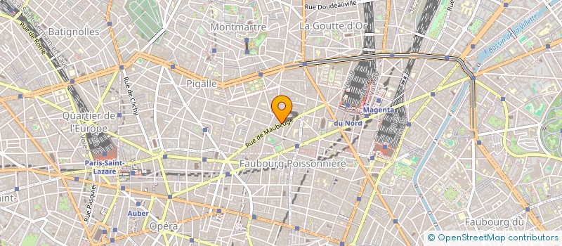 localisation de l'entreprise D.A.C.  PARIS