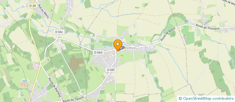 localisation de l'entreprise D.A.C.  TOUSSIEUX