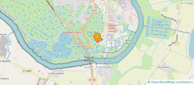 localisation de l'entreprise D.A.C.G.B.P.  LA GRIPPERIE-SAINT-SYMPHORIEN