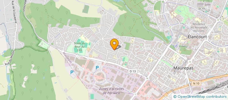 localisation de l'entreprise D.A.C.M  MAUREPAS