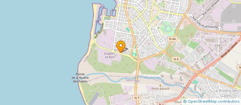 localisation de l'entreprise D.A.C. SERVICE à LE PORT