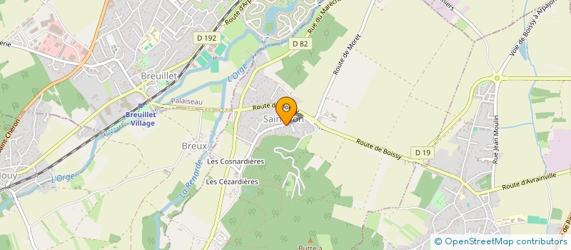 localisation de l'entreprise D.A.C.T.I.C  SAINT-YON