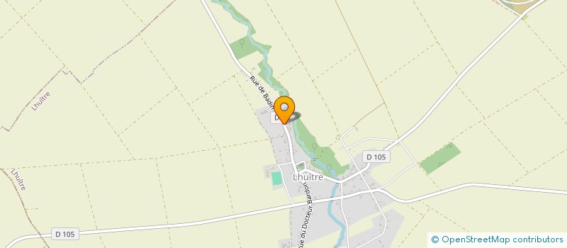 localisation de l'entreprise D.A. CHARPENTE  LHUITRE